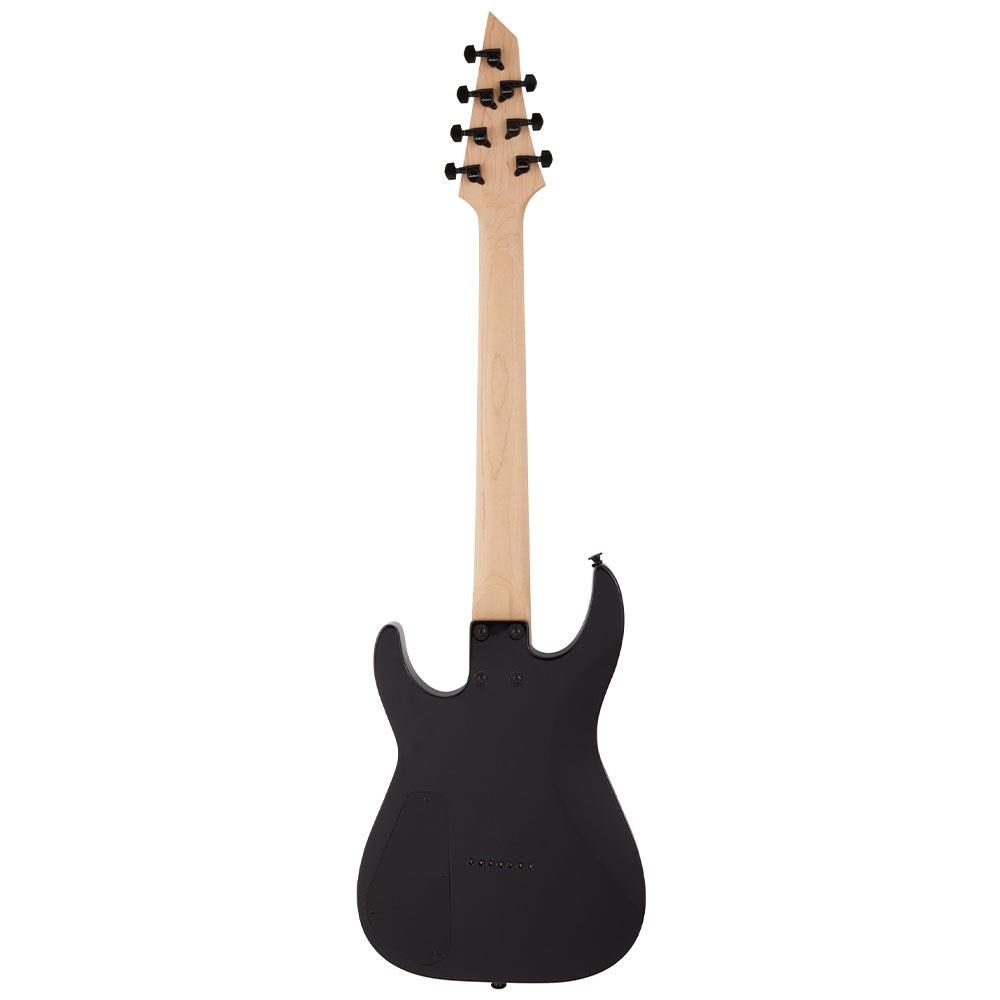 Jackson JS Dinky Arch Top JS22Q-7 DKA HT Amaranth Klavye Transparent Black Burst 7 Telli Elektro Gitar