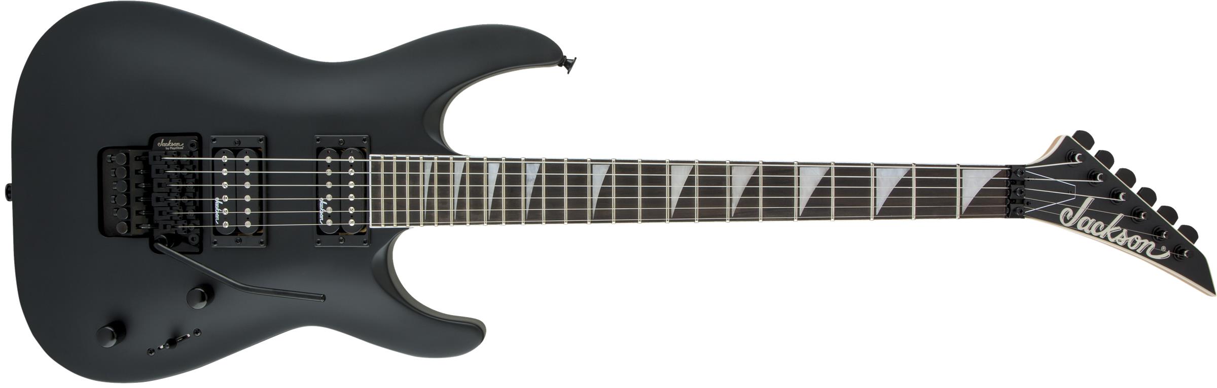Jackson JS Dinky Arch Top JS32 DKA Amaranth Klavye Satin Black Elektro Gitar
