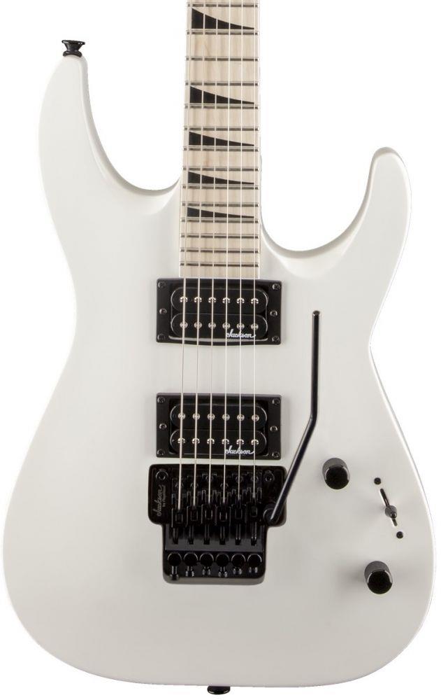 Jackson JS Dinky Arch Top JS32 DKAM Akçaağaç Klavye Snow White Elektro Gitar