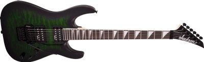 Jackson JS Dinky Arch Top JS32Q DKA Amaranth Klavye Transparent Green Burst Elektro Gitar