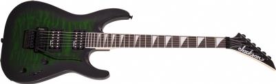 Jackson JS Dinky Arch Top JS32Q DKA Amaranth Klavye Transparent Green Burst Elektro Gitar