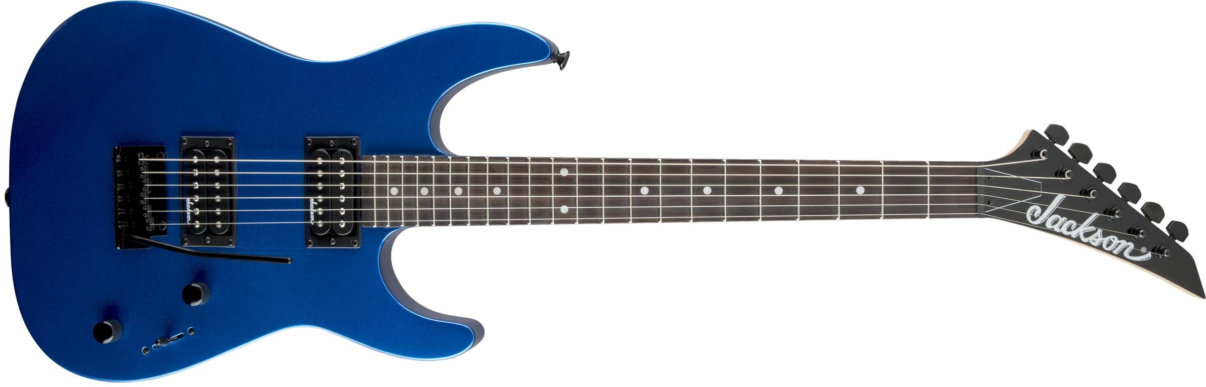 Jackson JS Dinky JS11 Amaranth Klavye Metallic Blue Elektro Gitar