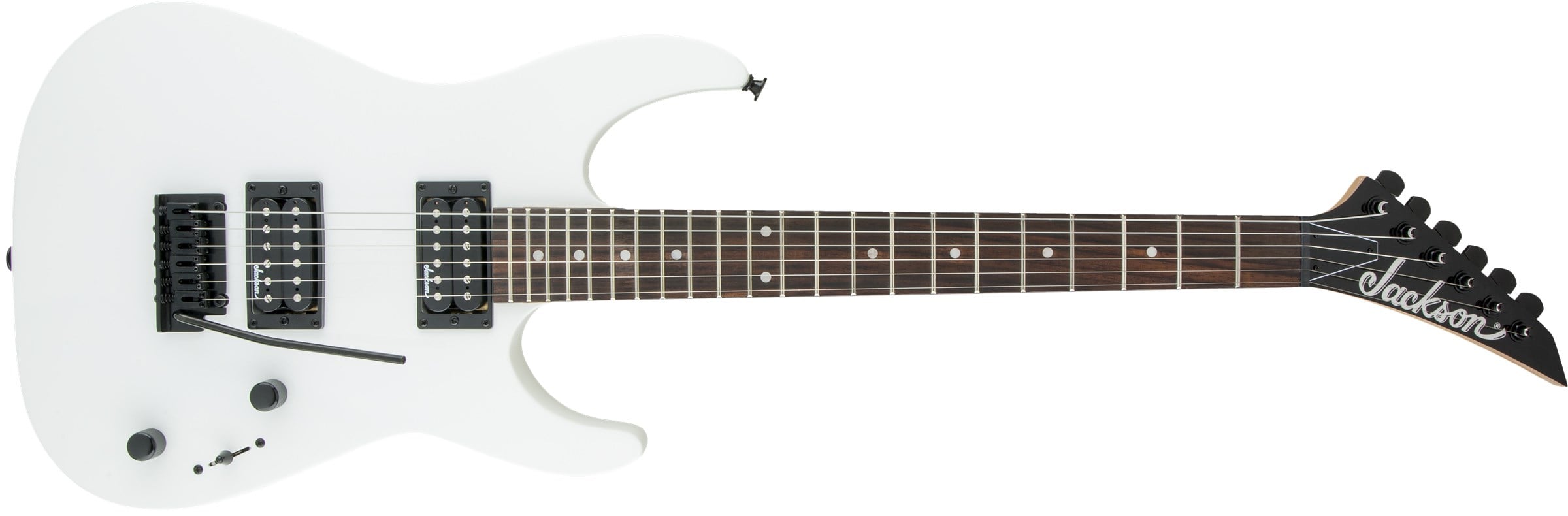 Jackson JS Dinky JS11 Amaranth Klavye Snow White Elektro Gitar