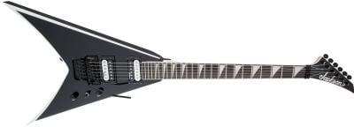 Jackson JS King V JS32 Amaranth Klavye Black with White Bevels Elektro Gitar