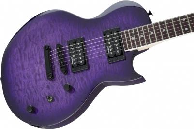Jackson JS Monarkh SC JS22Q Amaranth Klavye Transparent Purple Burst Elektro Gitar