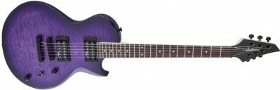Jackson JS Monarkh SC JS22Q Amaranth Klavye Transparent Purple Burst Elektro Gitar