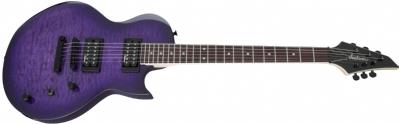 Jackson JS Monarkh SC JS22Q Amaranth Klavye Transparent Purple Burst Elektro Gitar