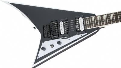Jackson JS Rhoads JS32 Amaranth Klavye Black with White Bevels Elektro Gitar