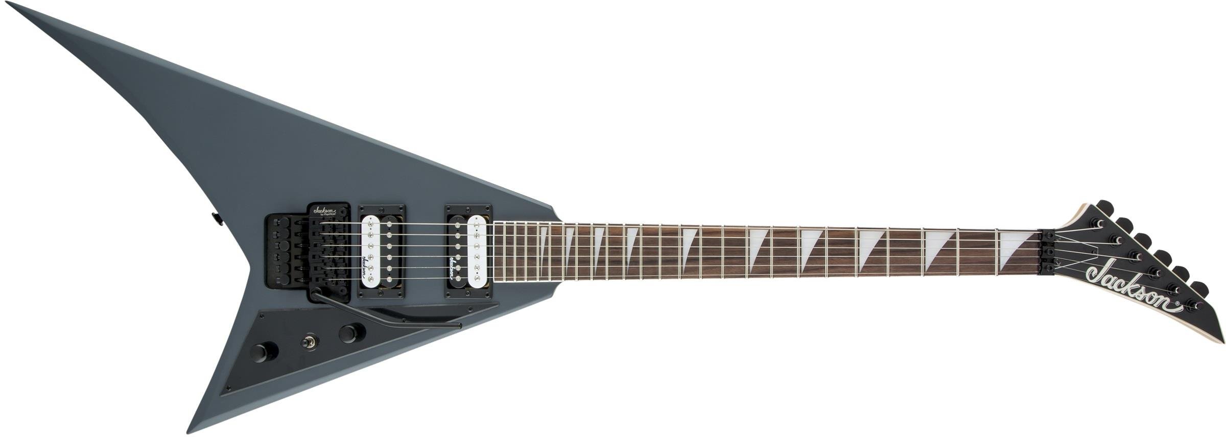 Jackson JS Rhoads JS32 Amaranth Klavye Satin Gray Elektro Gitar