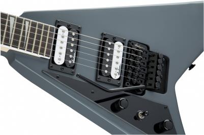 Jackson JS Rhoads JS32L Amaranth Klavye Satin Gray Solak Elektro Gitar