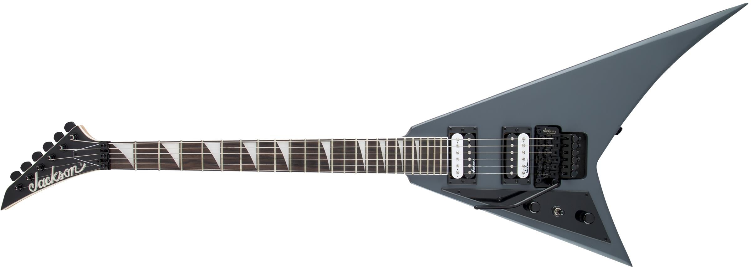 Jackson JS Rhoads JS32L Amaranth Klavye Satin Gray Solak Elektro Gitar