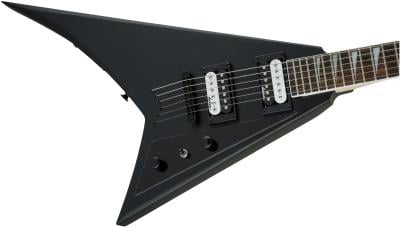 Jackson JS Rhoads JS32T Amaranth Klavye Satin Black Elektro Gitar