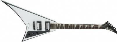 Jackson JS Rhoads JS32T Amaranth Klavye White with Black Bevels Elektro Gitar