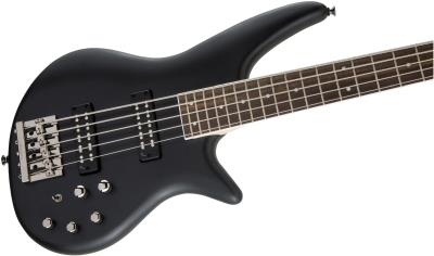 Jackson JS Spectra Bass JS3V Laurel Klavye Satin Black Bas Gitar