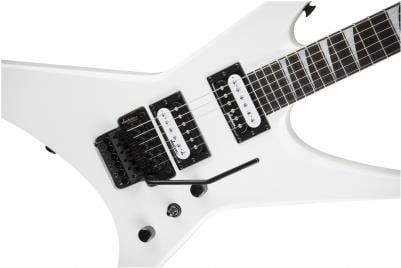 Jackson JS Warrior JS32 Amaranth Klavye Snow White Elektro Gitar
