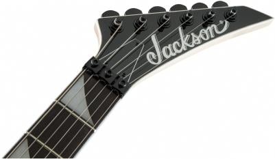 Jackson JS Warrior JS32 Amaranth Klavye Black with White Bevels Elektro Gitar