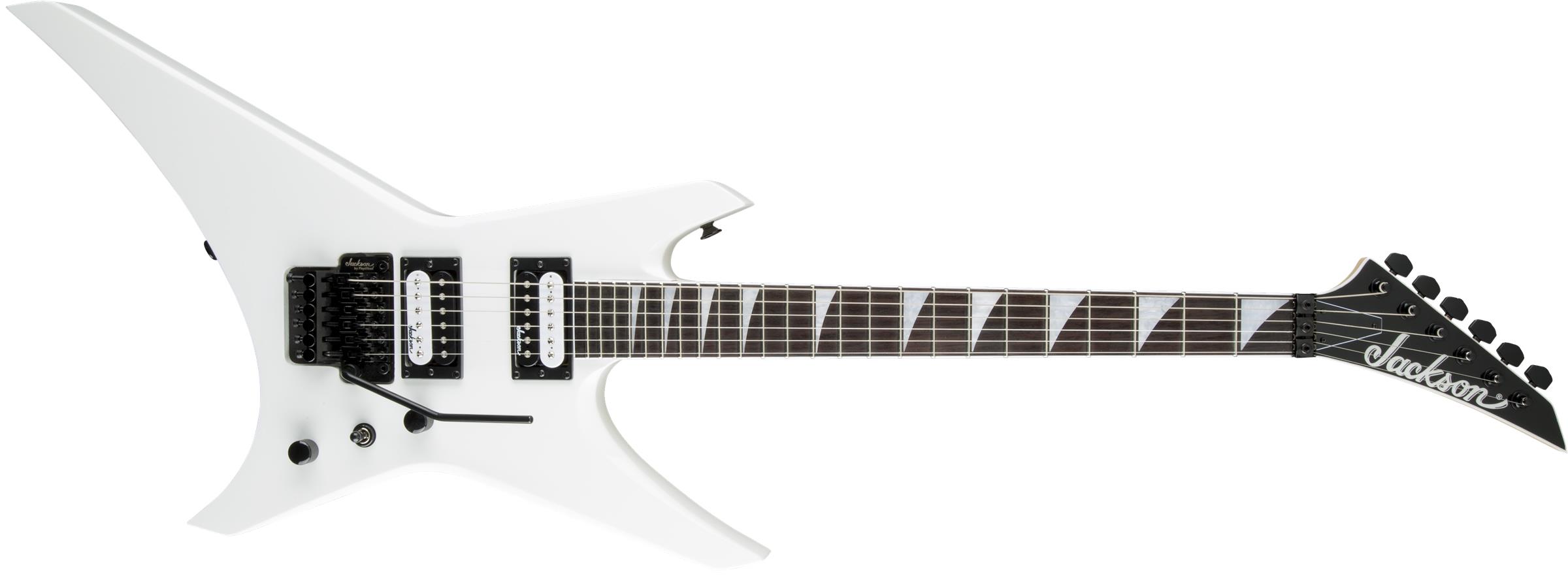 Jackson JS Warrior JS32 Amaranth Klavye Snow White Elektro Gitar