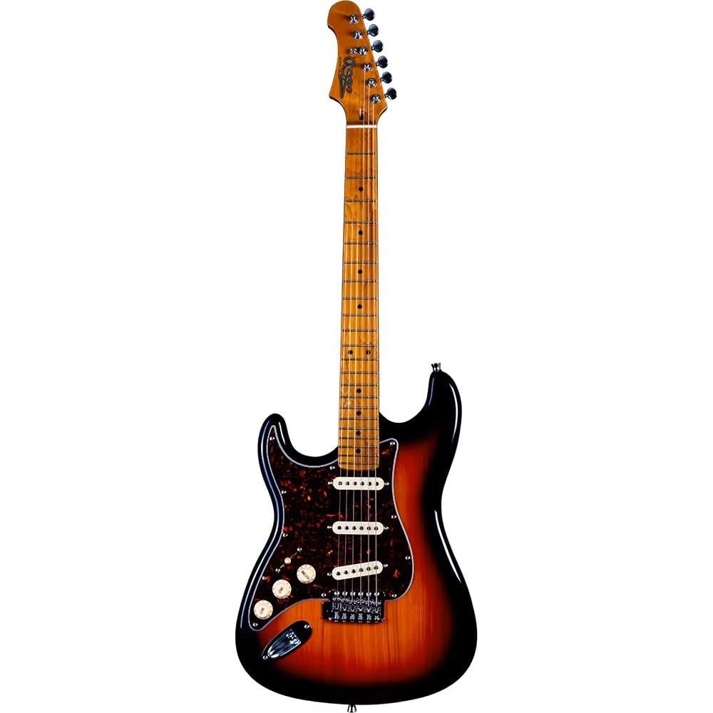 Jet JS-300 LH SB SSS Solak Elektro Gitar (Sunburst)