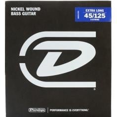Jim Dunlop DBN45125XL Nikel XL 5 Teli Bas Gitar Teli (45-125)