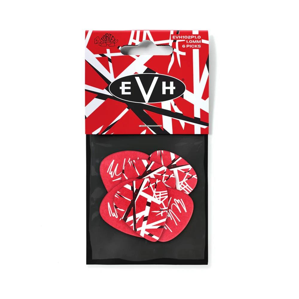 Jim Dunlop EVH102P1.0 EVH Frankenstein 6'lı Paket Pena (1.00 mm)