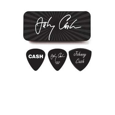 Jim Dunlop Johnny Cash Signature 6lı Pena Seti (Medium)