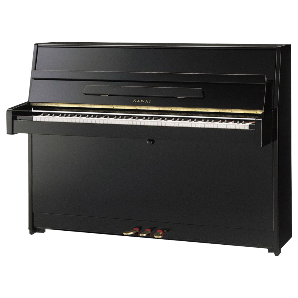 KAWAI K-15E M/PEP Parlak Siyah 110 CM Duvar Piyanosu