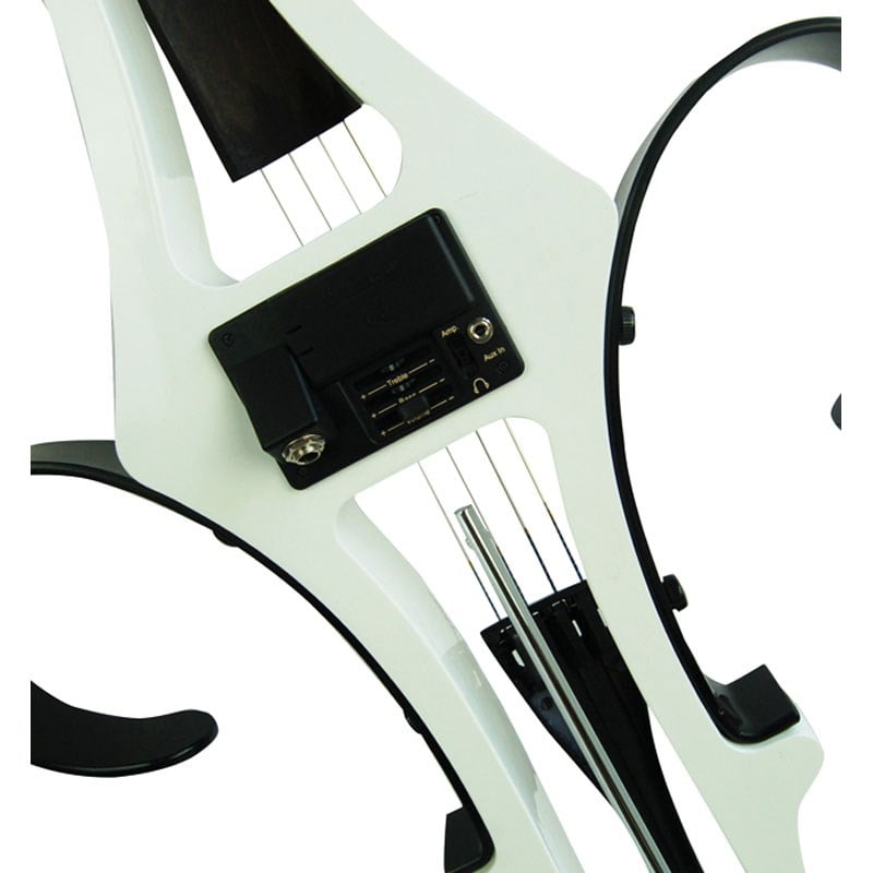 KINGLOS KNG DSDT-1802 ELEKTRO CELLO 4/4 KUTULU BEYAZ