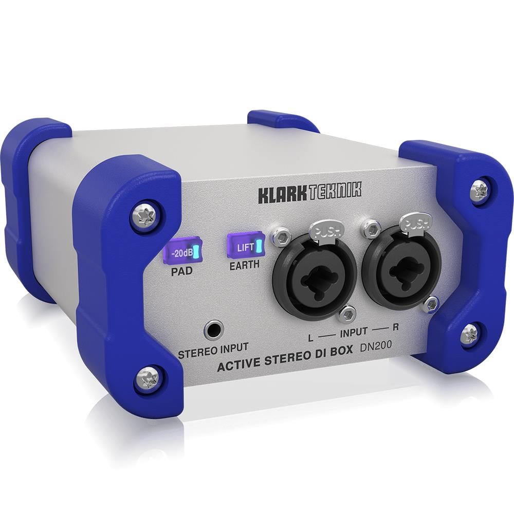 Klark Teknik DN200 V2 2-Kanal Active DI Box