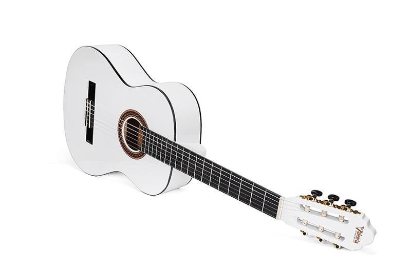KLASİK GİTAR 4/4 BEYAZ SAP ÇELİKLİ