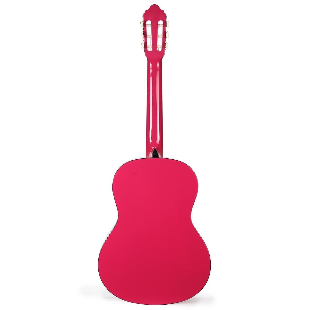 KLASİK GİTAR 4/4 PEMBE SUNBURST SAP ÇELİKLİ