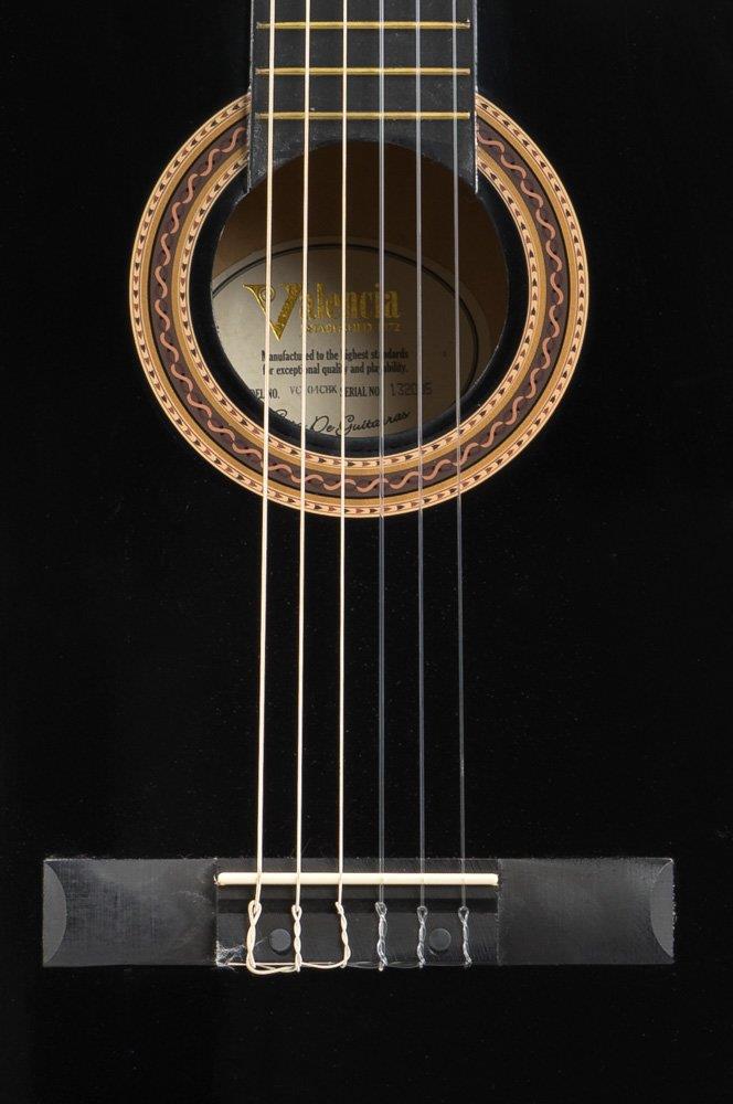 KLASİK GİTAR 4/4 SİYAH CUTAWAY SAP ÇELİKLİ