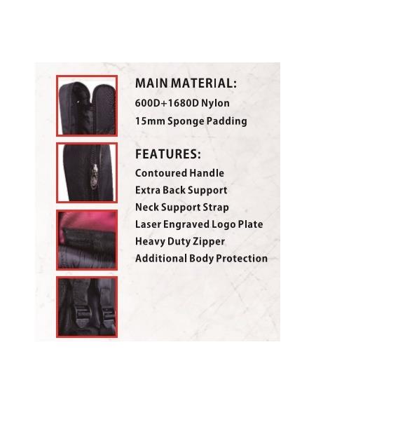 KLASİK GİTAR KILIFI, SCALE 4/4, SİYAH+ RENK, 600D