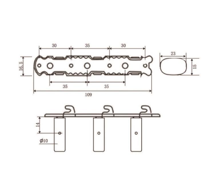 KLASİK GİTAR KULAĞI KLASİK SET 3'LÜ SAĞ+3'LÜ SOL,