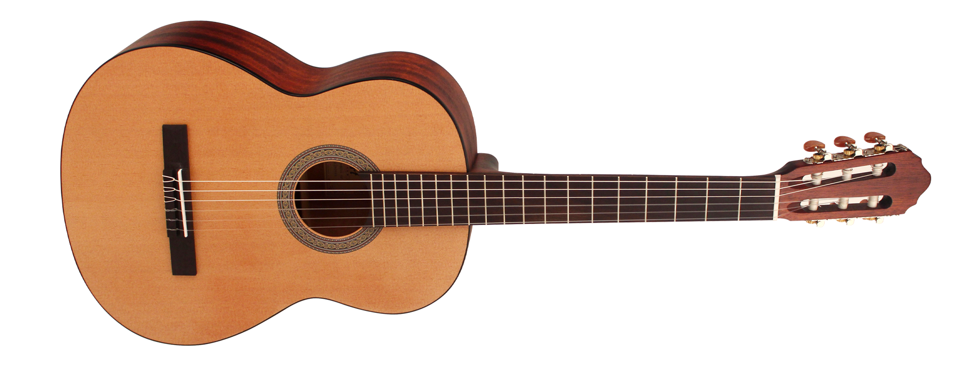 KLASİK GİTAR, OPEN PORE, LADİN KAPAK, ARKA&YANLAR