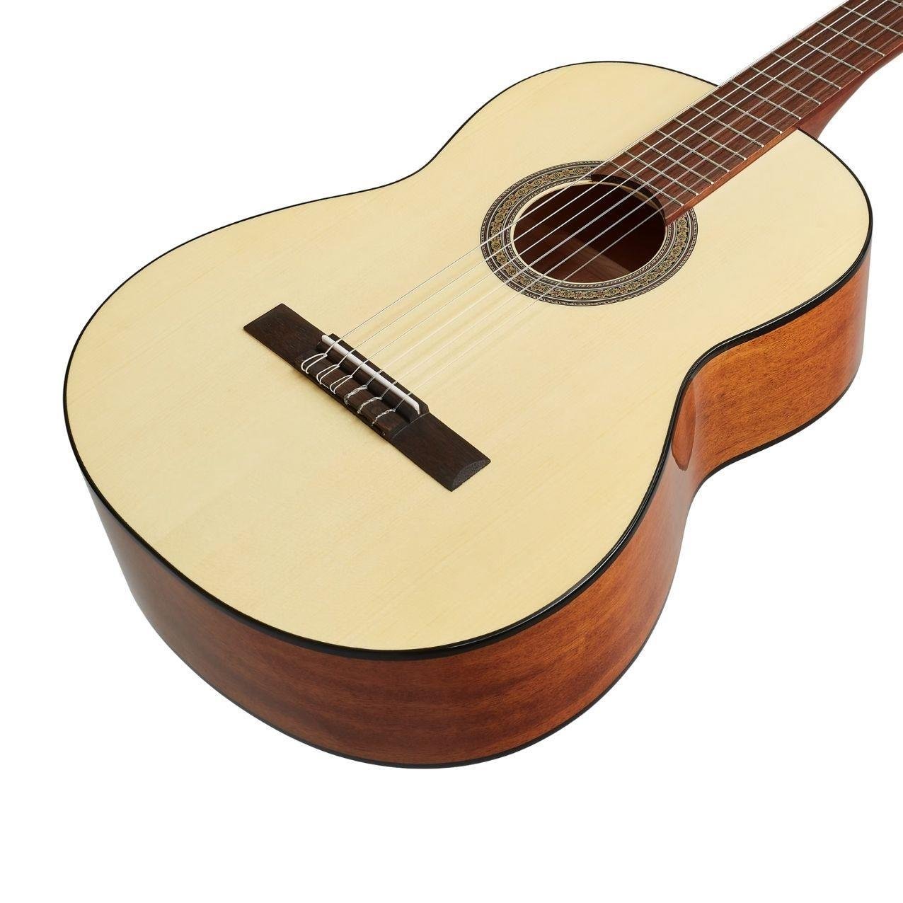 KLASİK GİTAR, SEMI GLOSS , LADİN KAPAK,