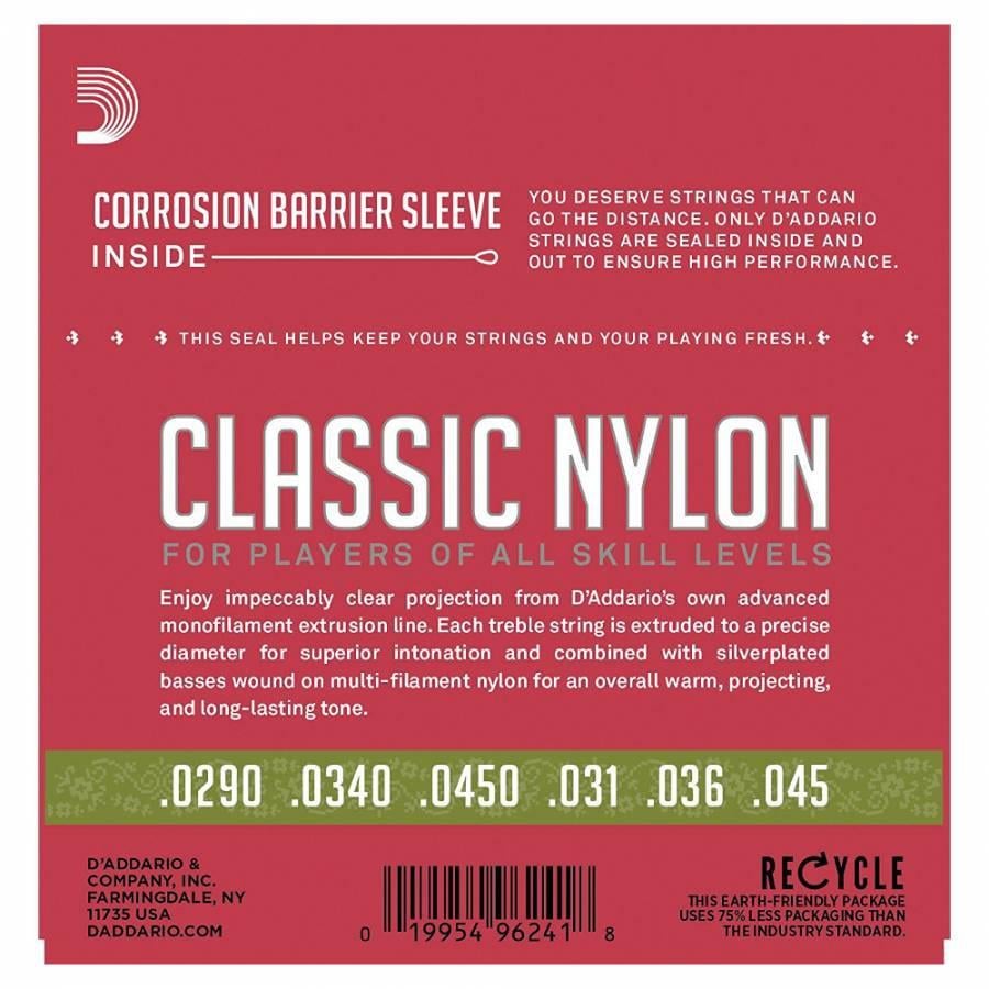 KLASİK GİTAR TEL SETİ (1/2), SILVERPLATED WOUND, C