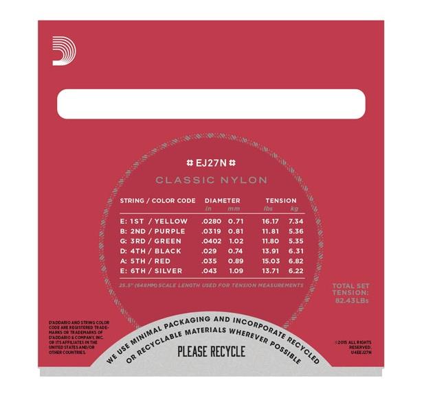 KLASİK GİTAR TEL SETİ (4/4), SILVERPLATED WOUND, C