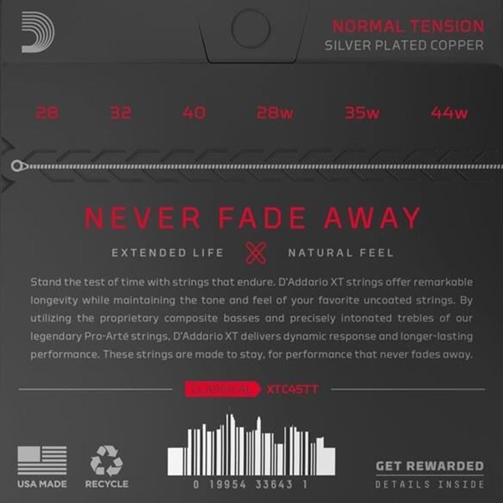 KLASİK GİTAR TEL SETİ, NORMAL TENSION, DYNACORE