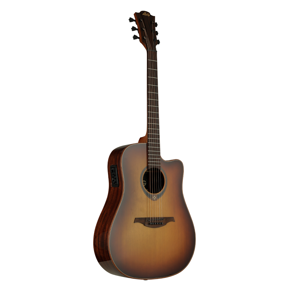 LAG GLA T118DCE-BRS Dreadnought Cutaway Elektro Akustik Gitar