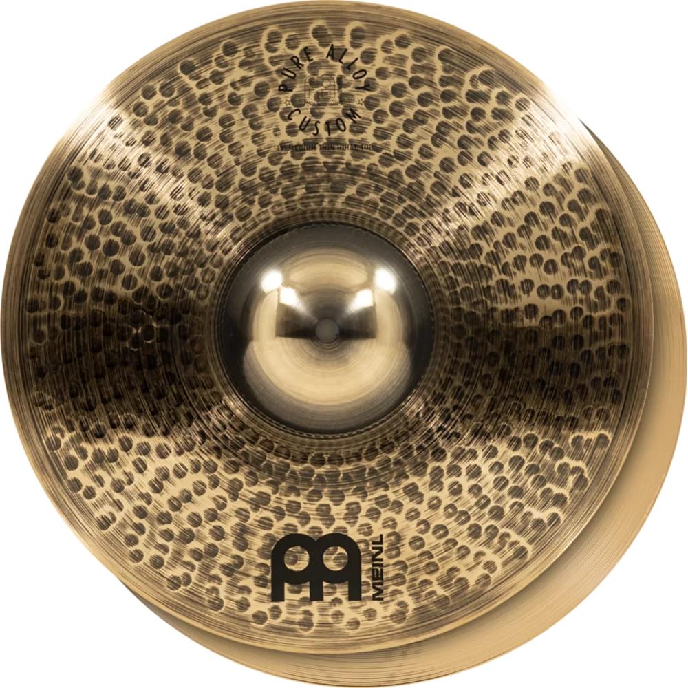 Meinl Pure Alloy Custom 15'' Medium Thin  Hi Hat Zil (Çift)
