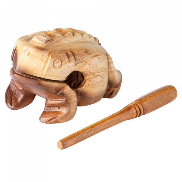 Nino NINO515NT Wood Large  Frog Güiro (Natural)