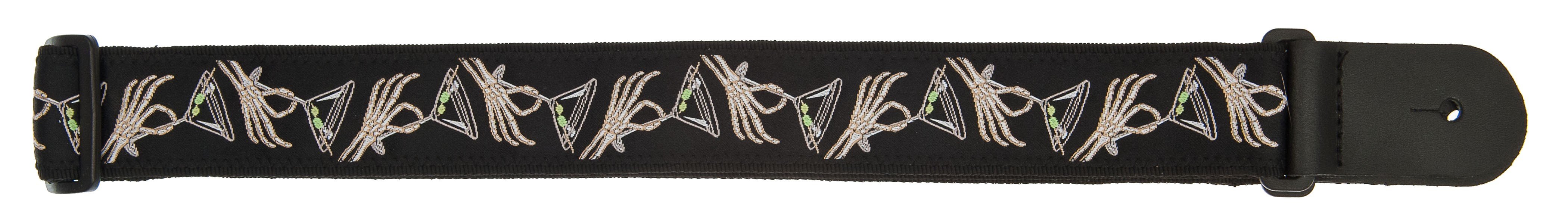 PLANETWAVES 50C07 GİTAR ASKISI, DOKUMA 50MM, STRAP-NP SKELETON GLASS