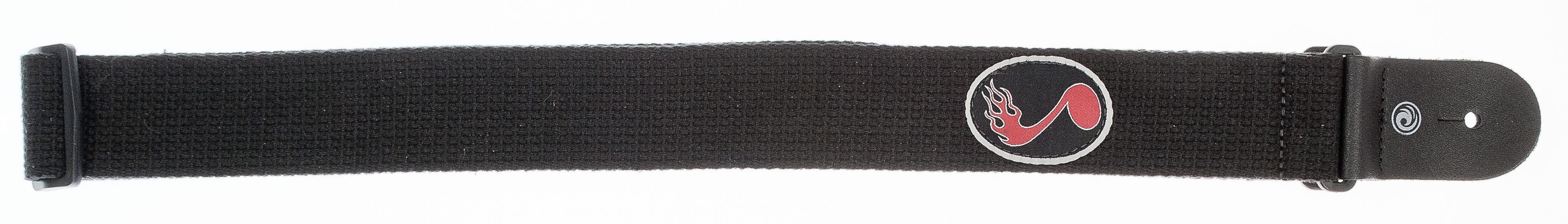 PLANETWAVES 50CTP01 GİTAR ASKISI, 50MM, COTON PATCH FLAMING NOTE