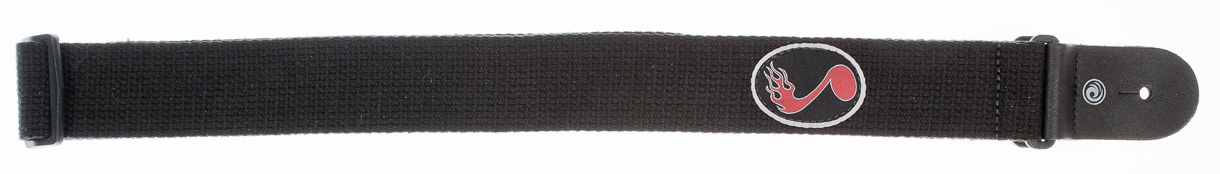 PLANETWAVES 50CTP01 GİTAR ASKISI, 50MM, COTON PATCH FLAMING NOTE