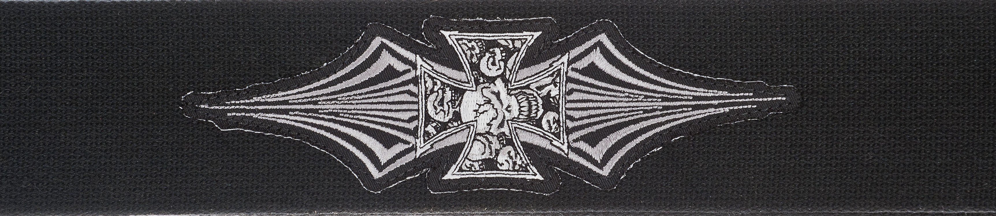 PLANETWAVES 64P02 GİTAR ASKISI, 64MM, DOKUMA IRON CROSS