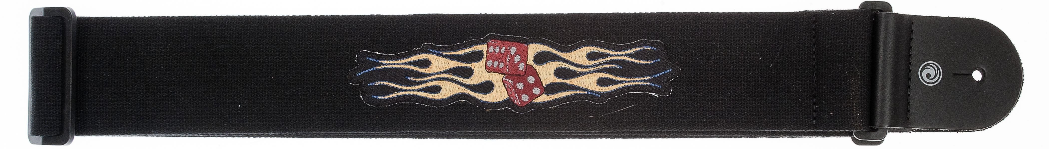 PLANETWAVES 64P05 GİTAR ASKISI, 64MM, DOKUMA FLAMING DICE