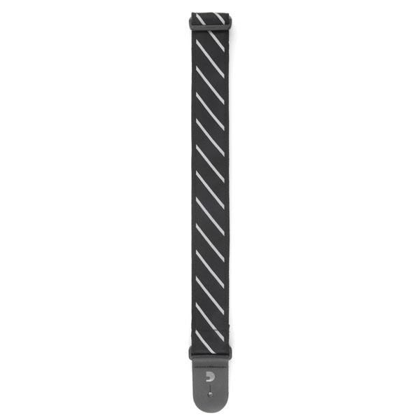 PLANETWAVES T20W1409 GİTAR ASKISI, TIE STRIPES SİYAH-GRİ