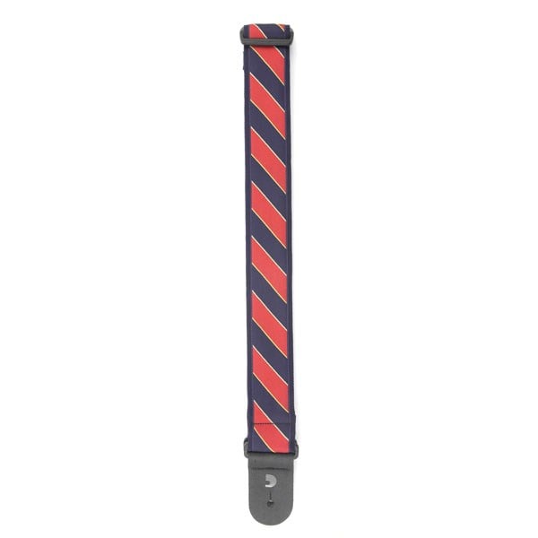 PLANETWAVES T20W1410 GİTAR ASKISI, TIE STRIPES MAVİ-KIRMIZI