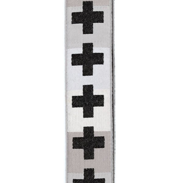 PLANETWAVES T20W1509 GİTAR ASKISI, DOKUMA, CHECKERED CROSSES