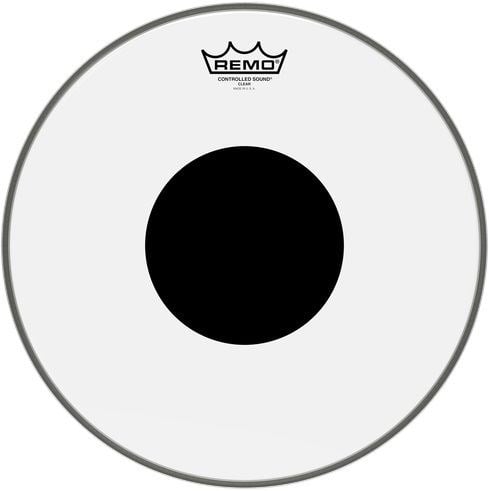 REMO CS-0314-10- Controlled Sound® Şeffaf Top Black Dot™ 14